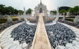 The White Temple is worth seeing. The Chiang Mai day trip is the harder sell.