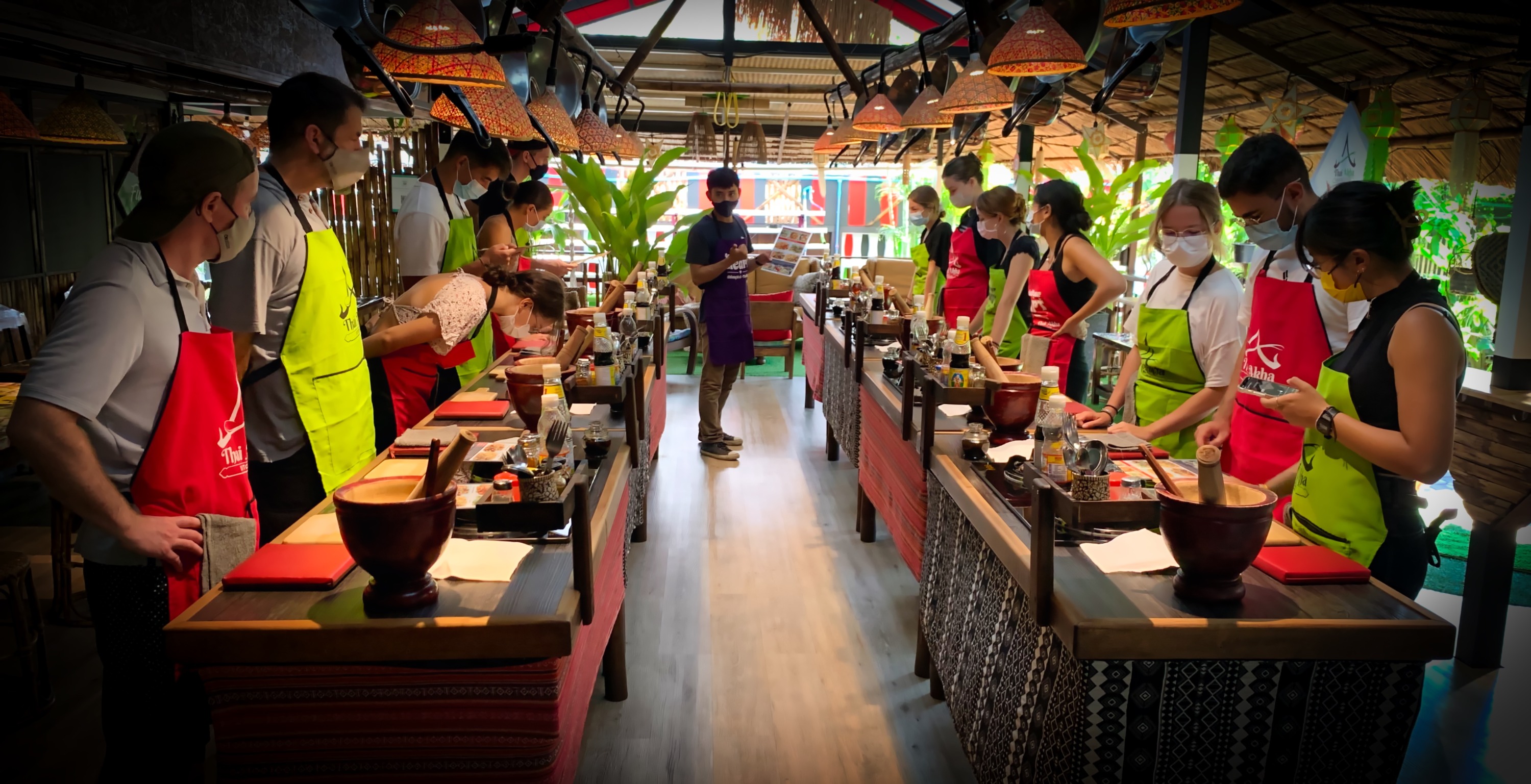 Thai Akha Kitchen Chiang Mai: morning or evening class?